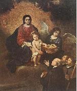 MURILLO, Bartolome Esteban, The Infant Jesus Distributing Bread to Pilgrims sg